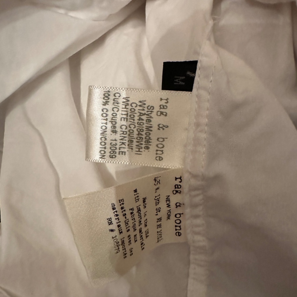 Rag And Bone Blouse Size Medium - image 6